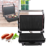 Kontaktgrill für Panini, Toasts, Steaks und Gemüse, 1000 Watt