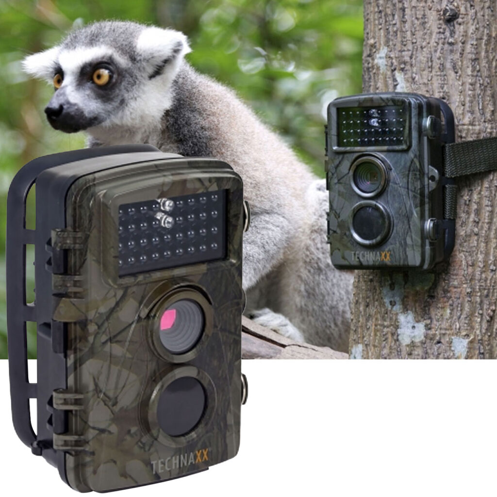 Natur-/Wildkamera, Full HD, Mikrofon, Lautsprecher, PIR-Senssor, IP56