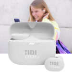 JBL Tune 130 NC TWS, In-Ear-Stereo-Kopfhörer, Bluetooth 5.2, weiss