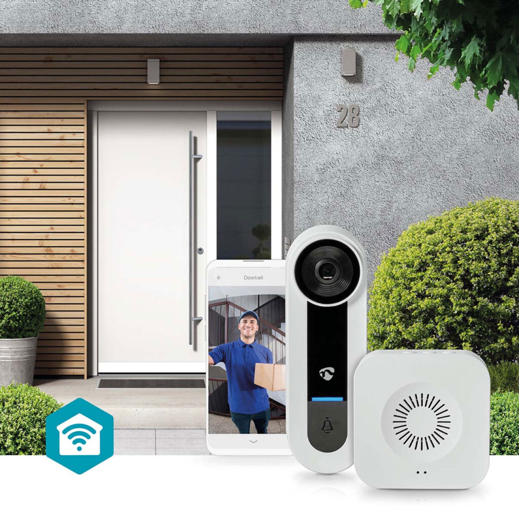 SmartLife Video-Türsprechanlage,  HD-Video mit 1536 p, grosser Blickwinkel