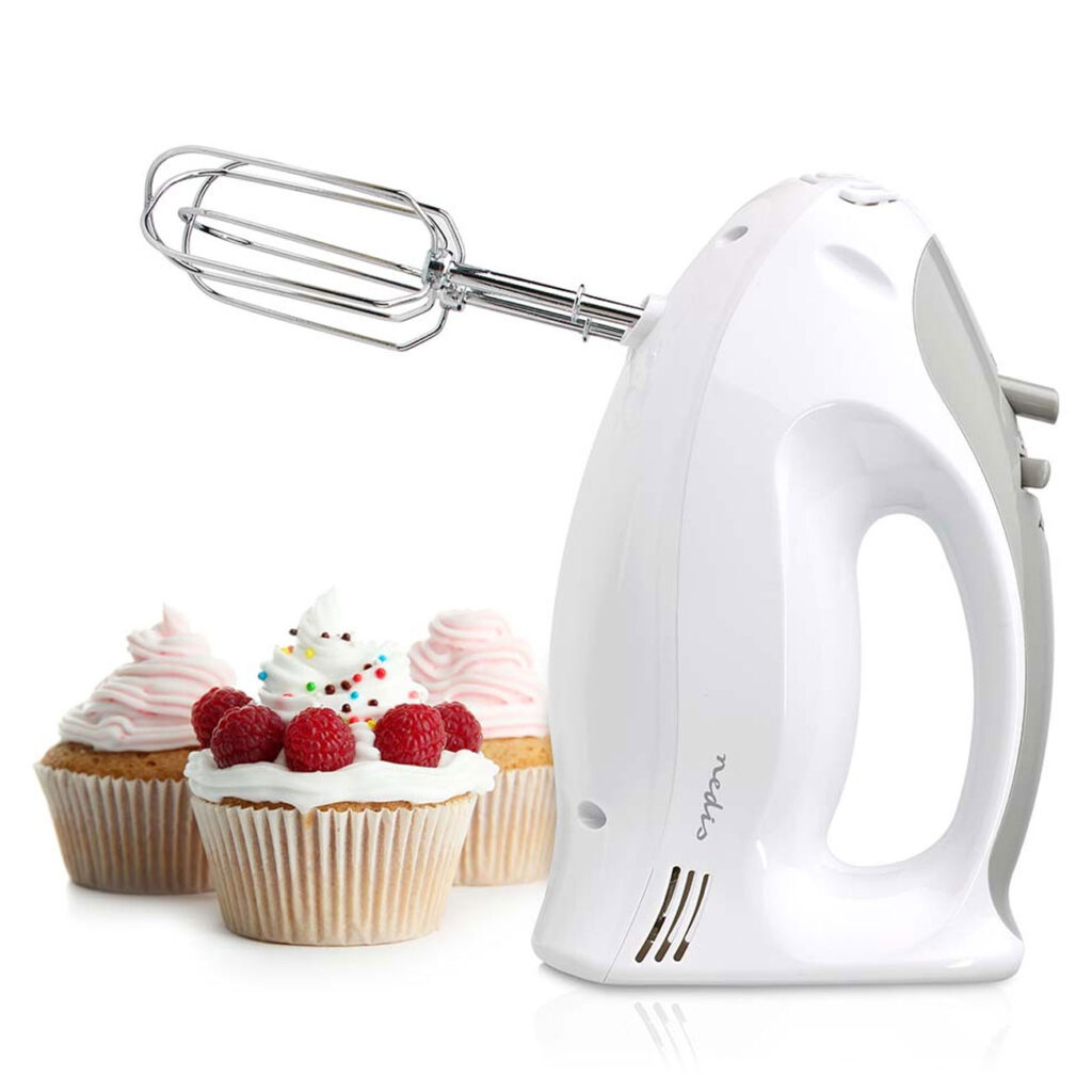 Handrührgerät mit 5 Geschwindigkeitsstufen und Turbo, 200 Watt