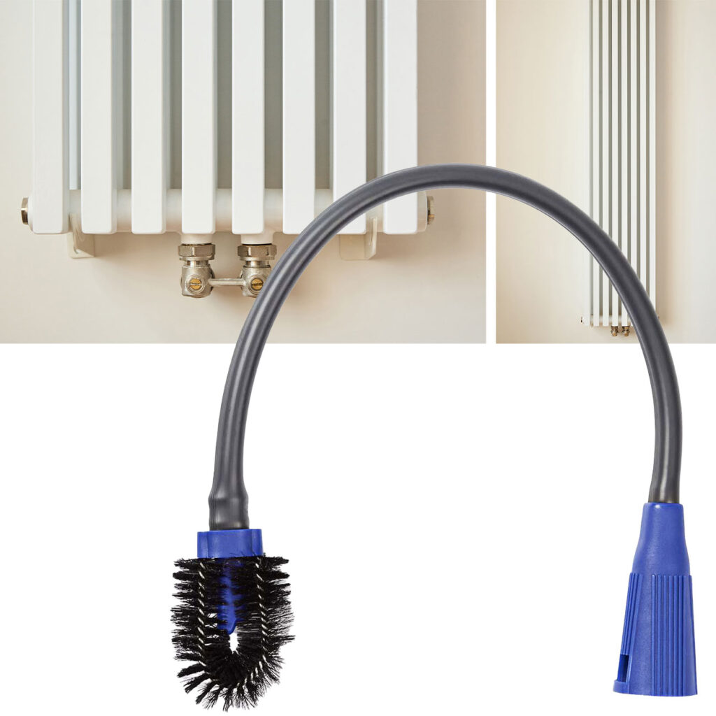 Flexible Heizkörperbürste, Staubsaugeraufsatz, 30 – 36 mm