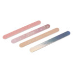 Nagelfeilen-Set, 4 Feilen, Sandblatt, Pastellfarben, L 17,8 x B 2,0 cm