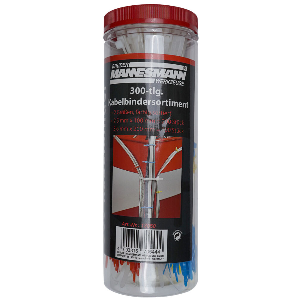 Kabelbinder-Set 300-tlg. Kabelbinder-Set 300-tlg.