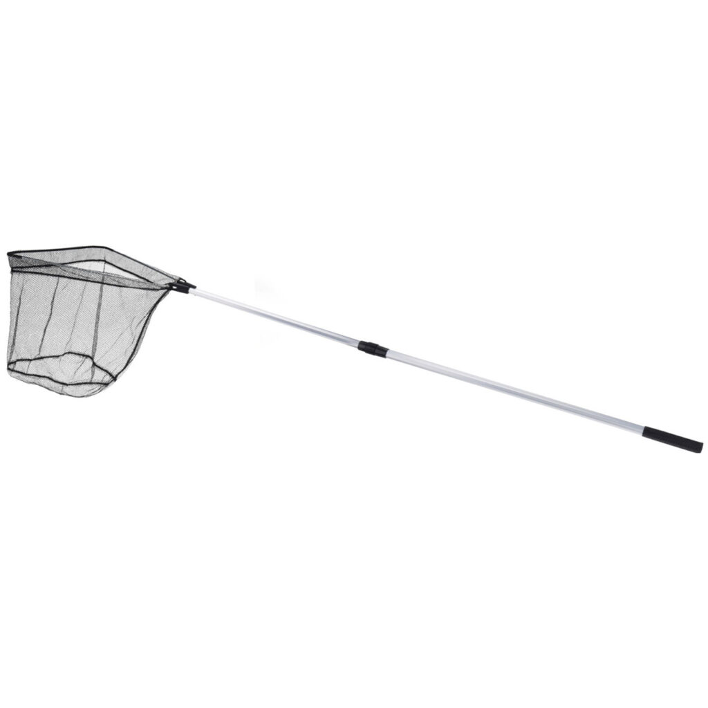 Kescher, L 180cm, Unterfangkescher, Angelkescher, Netz 40 x 40 cm Kescher, L 180cm, Unterfangkescher, Angelkescher, Netz 40 x 40 cm