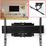 TV Wandhalterung für 37 bis 80 Zoll, vollbeweglich, dreh- und kippbar, Stahl