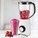 Standmixer, 1,5 Liter, weiss, Edelstahlklingen, rutschfest, 800 W