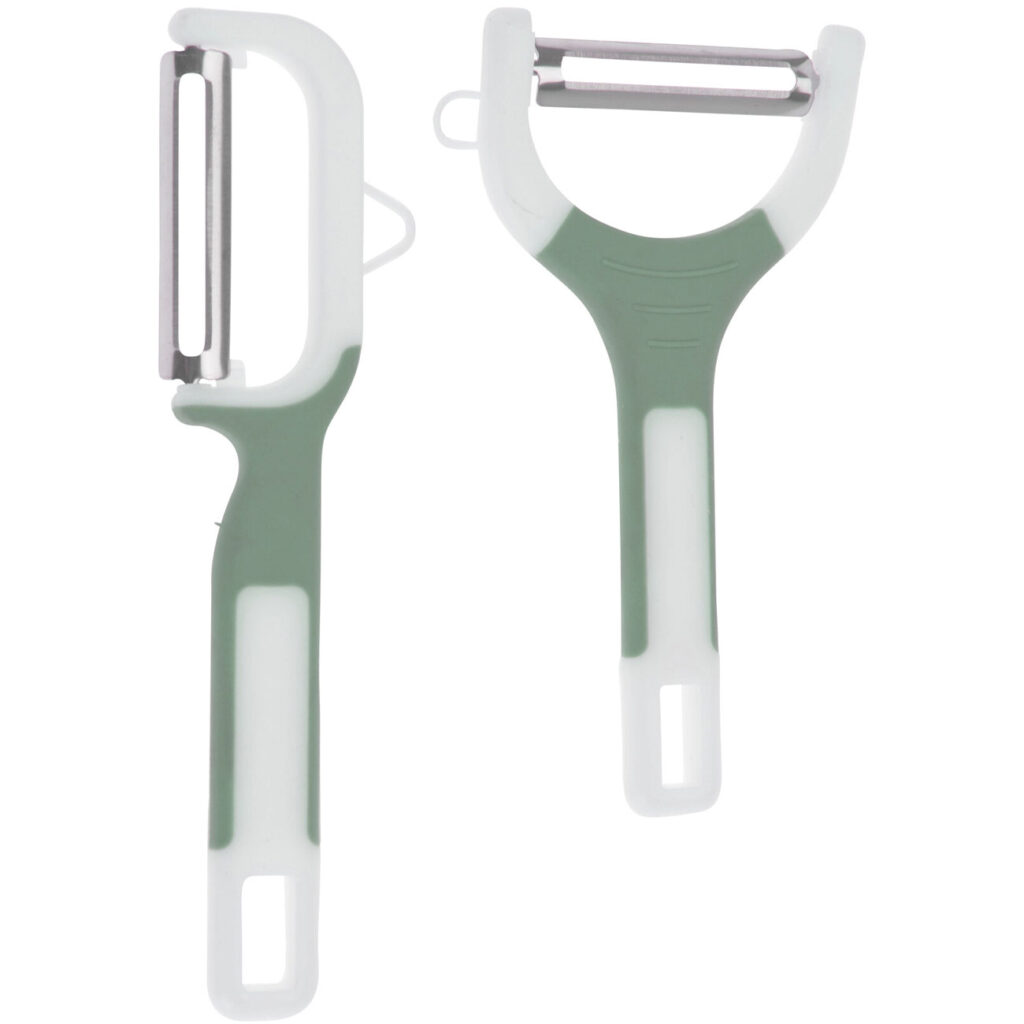 Schäler für Gemüse, Kartoffeln uvm. Schälmesser, 2er Set, L13 cm und L15 cm