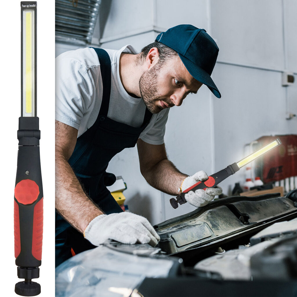 Handlampe, drehbar, versch. Lichtstärken, 5W, 400 Lm