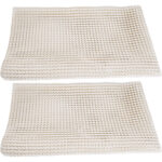 2er-Set Teppich Antirutschunterlage, zuschneidbar, 80 x 200 cm