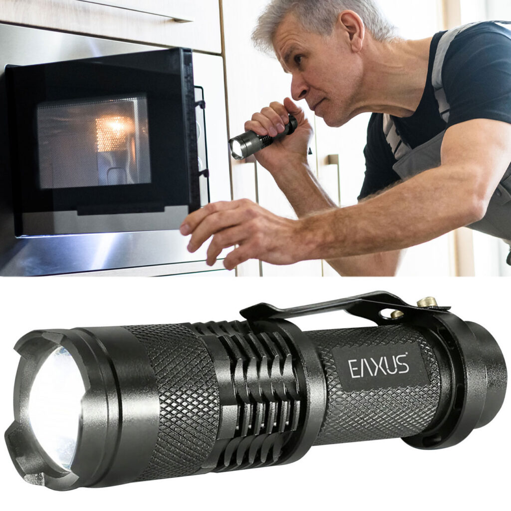 Mini-Taschenlampe, 1 T6 LED, 3 Lichtmodi, 300 Lumen