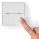 SmartLife Wandschalter mit 4 Tasten, 8,7 x 8, 7 x 1,4 cm