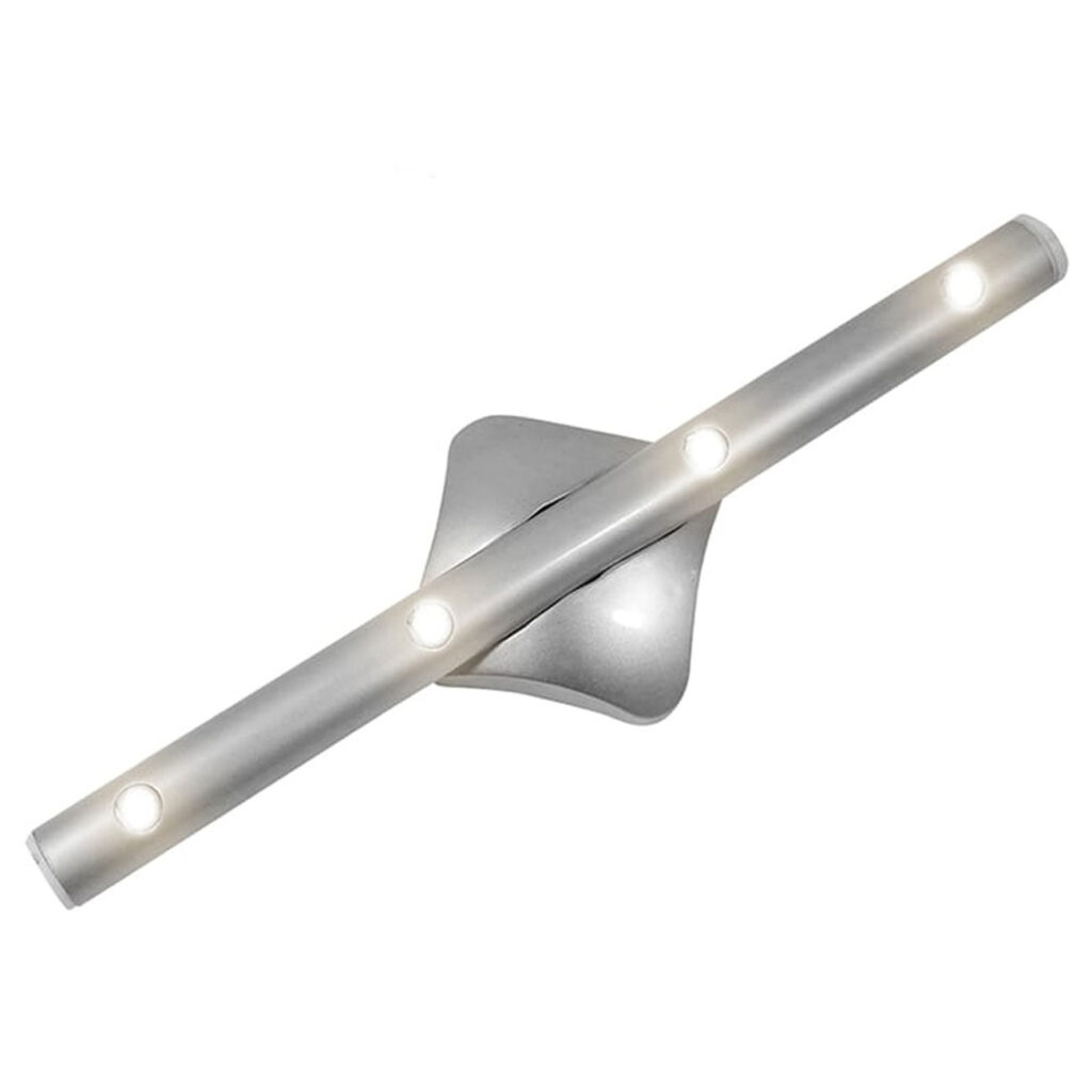 Lichtleiste, Stableuchte, batteriebetrieben, 4 LEDS, 22 cm