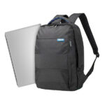 Laptop Rucksack mit 15,6″ Laptop Fach, schwarz