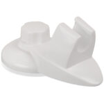 Duschkopfhalterung mit Saugnapf, weiss