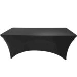 Tischhusse, schwarz für Tische bis 180 x 75 x 74 cm