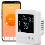 WLAN-Thermostat für Fussboden Heizungen, Steuerung per App, Siri, Alexa & GA
