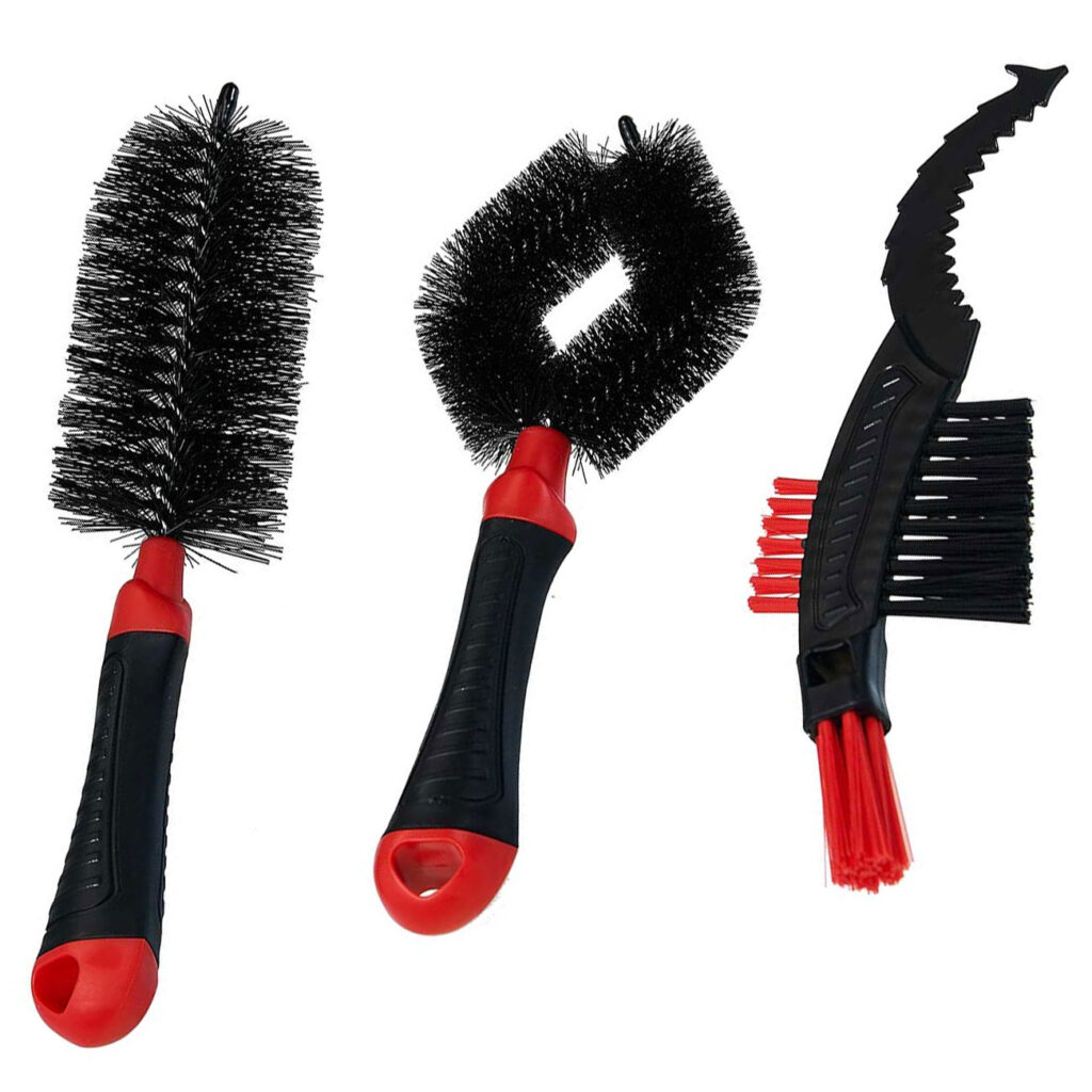 Reinigungsbürstenset fürs Velo, 3-teilig Reinigungsbürstenset fürs Velo, 3-teilig