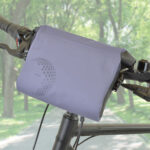 Velolenker-Tasche, wasserdicht, grau, 29 x 25 x 13 cm