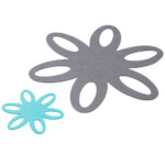 2er-Set Pfannenschutz in 2 Grössen, Ø 38 und 15 cm