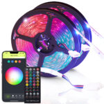 WLAN-RGB-LED Streifen mit App- und Sound-Steuerung, 10 m