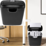 Aktenvernichter für A4-Papier und Kreditkarten, DIN-P-2