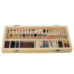 Zubehör-Set für Multischleifgerät, mit verschiedenen Aufsätzen