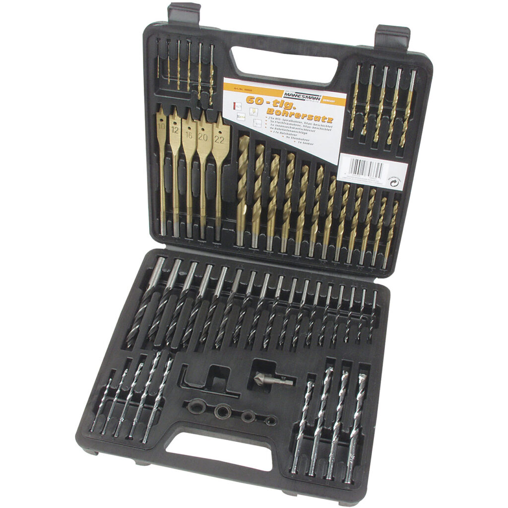 Bohrersatz, 60-tlg. Bohrersatz, 60-tlg.