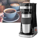 Kaffeemaschine mit 400ml Kaffee To Go Becher, Filterkaffeemaschine, 750 W