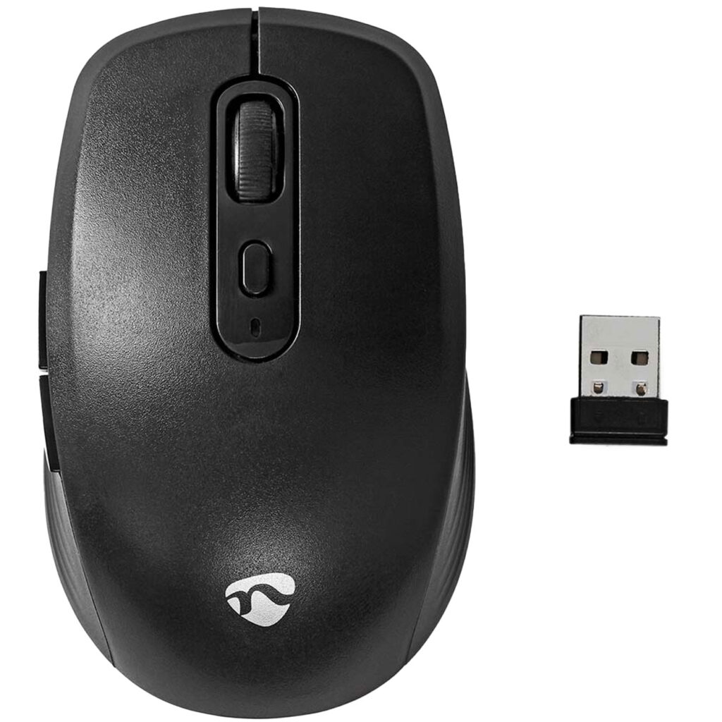 Kompakte optische Funkmaus, 6 Tasten Kompakte optische Funkmaus, 6 Tasten