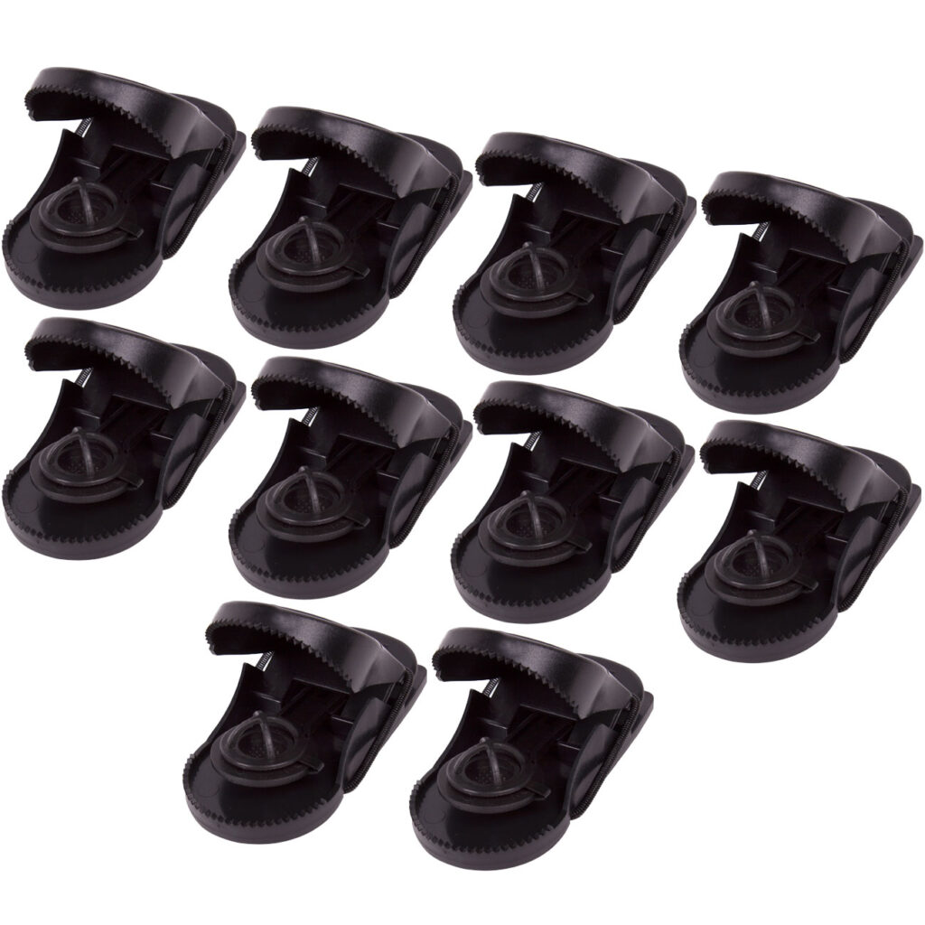 10er-Set Schlagfalle für Mäuse und Ratten, 9 x 4,5 cm