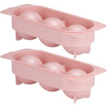 2er-Set Eiswürfelform für 3 Eiskugeln, Ø 5,5 cm
