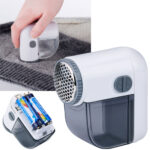 Mini-Fusselrasierer mit Auffangbehälter, batteriebetrieben