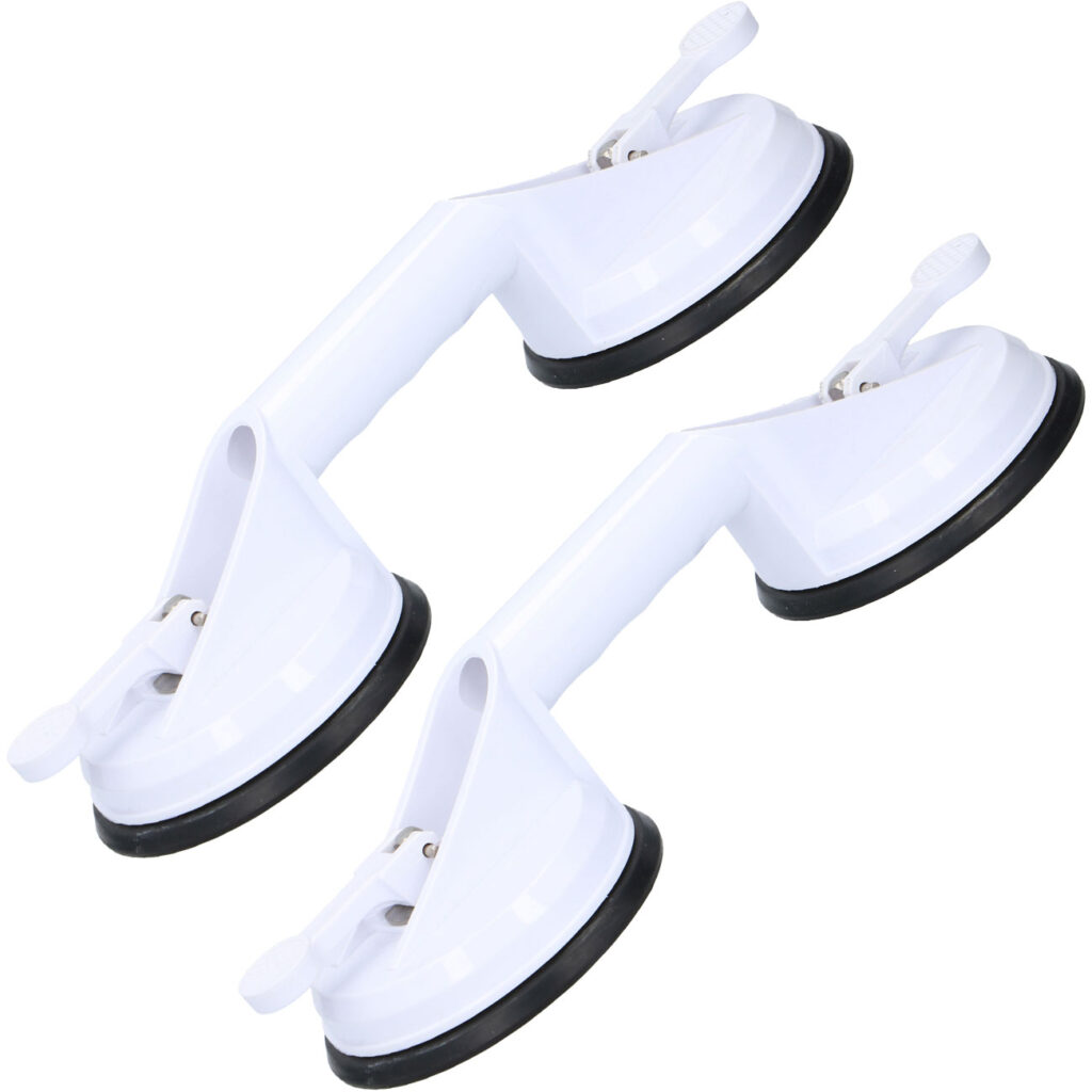 2er-Set Haltegriff mit Saugnapf-Montage für Dusche, Toilette und Bad, 33 cm