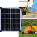 Monokristallines Solarpanel, 20 Watt