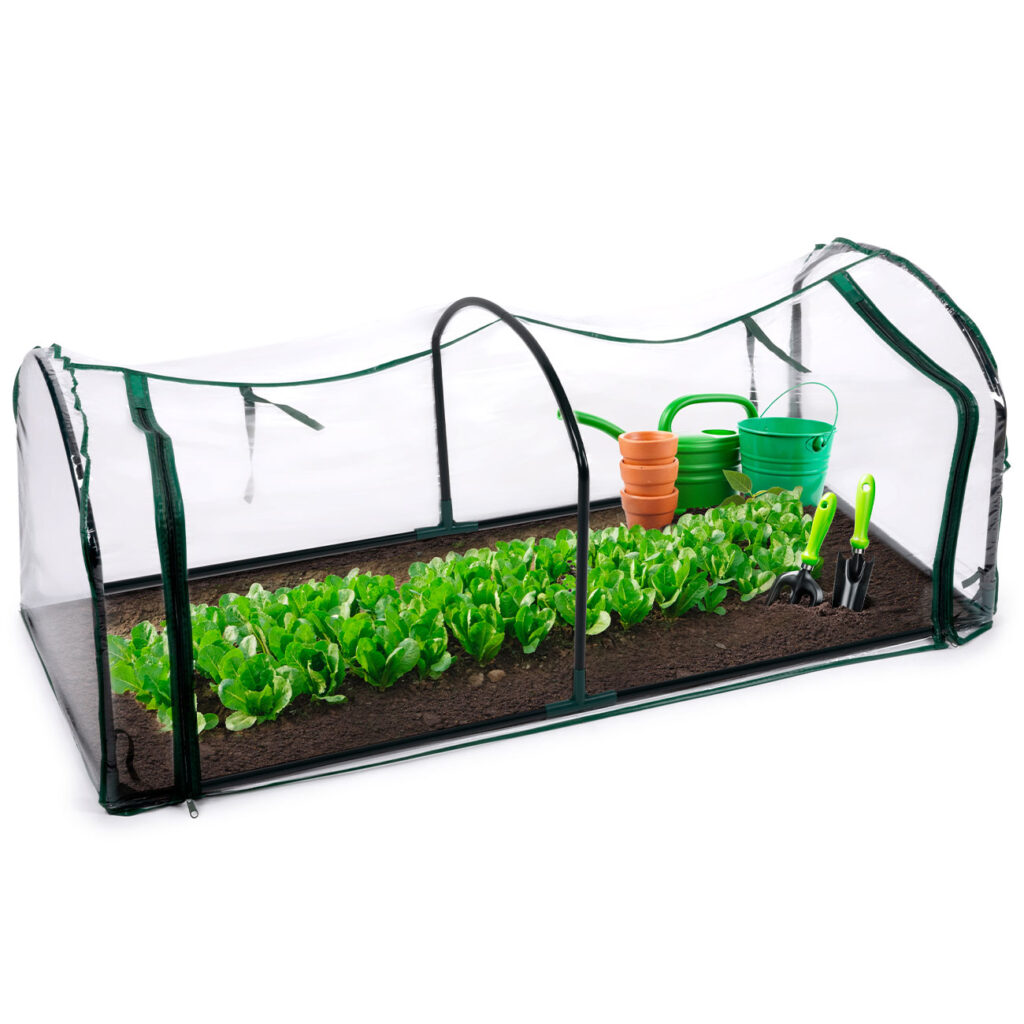 Folientunnel Gewächshaus, 130 x 60 x 50 cm Folientunnel Gewächshaus, 130 x 60 x 50 cm