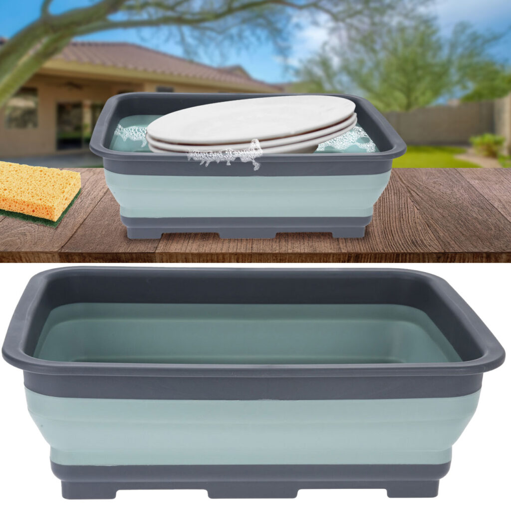 Spülwanne zum Geschirrspülen, faltbar, 8 l Spülwanne zum Geschirrspülen, faltbar, 8 l