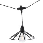 Partybeleuchtung, Lichterkette für Innen/ Aussen, 6 LED-Lampen, IP44