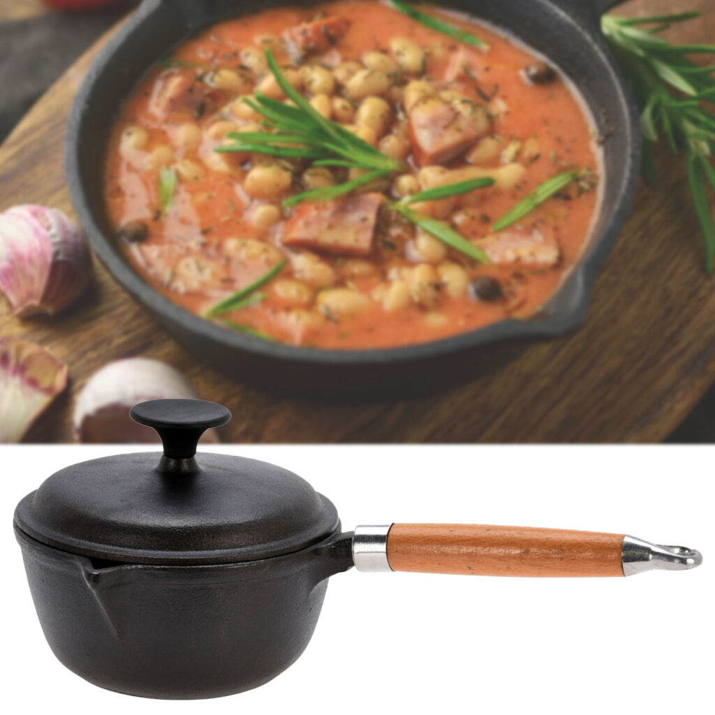 Saucenpfanne aus Gusseisen, Ø 17 cm Saucenpfanne aus Gusseisen, Ø 17 cm