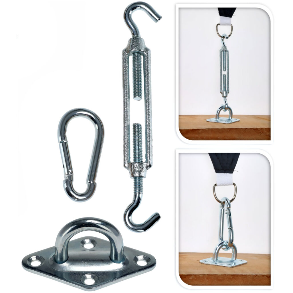 Befestigungs-Set für Sonnensegel, 6-teilig Befestigungs-Set für Sonnensegel, 6-teilig