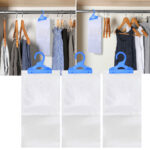 Luftentfeuchter für Kleiderschränke, 3 Stück, je 450ml