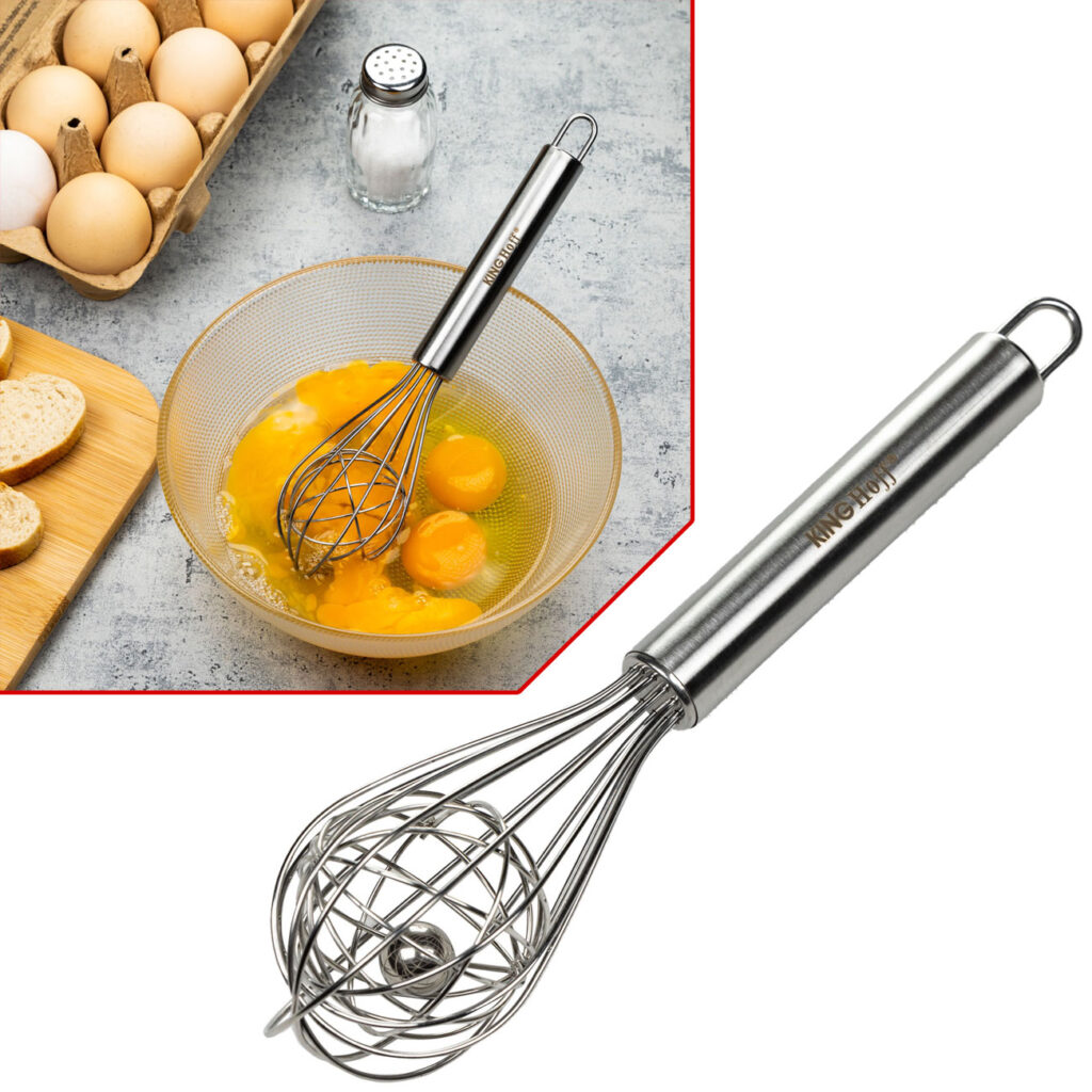 Kugel-Schneebesen, Edelstahl, Ø 6 x 21 cm Kugel-Schneebesen, Edelstahl, Ø 6 x 21 cm