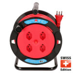 Kabelrolle 4x Typ13 schwarz/rot, 15m Zuleitung: Typ12 TD 3 x 1,0mm