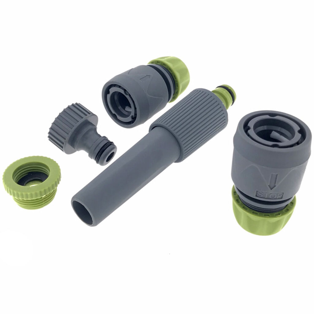 Anschluss-Set für Gartenschläuche, 5-teilig Anschluss-Set für Gartenschläuche, 5-teilig