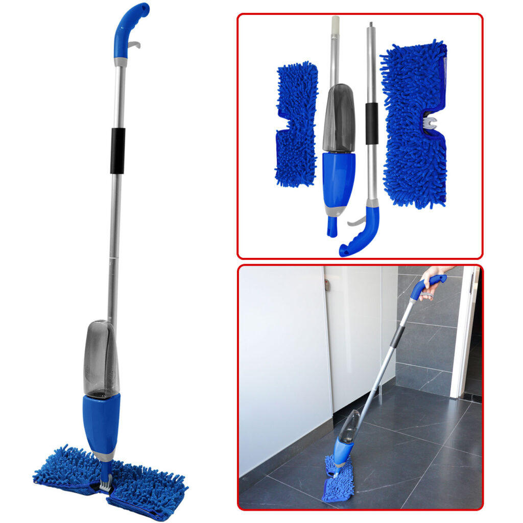 Bodenwischer nass&trocken mit Sprühfunktion, FastSwap, Wassertank 700 ml