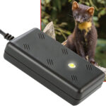 Marder-Abwehr mit Ultraschall und Blitzlicht, 230V