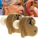 2er-Set Mini-Hörverstärker, 6,5 x 5 x 1 cm