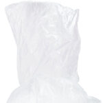 16er-Set Notfall Regenponcho mit Kapuze, transparent, 120 cm