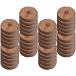 Kokos-Quelltabletten für die Pflanzenanzucht, 40 Stk., biolog. abbaubar