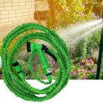 Dehnbarer Gartenschlauch mit Sprühkopf, 10-30 m